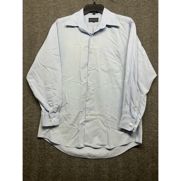 Giorgio Brutini Other - GiorGio Brutini Long Sleeve Button Up Shirt Men‎ Medium Blue Solid Pocket.